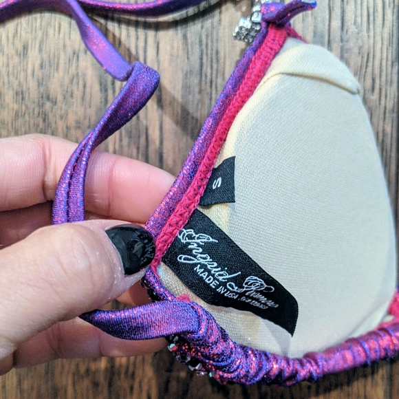 Ingrid Romero Competition Bikini Purple - Picture 2 of 12